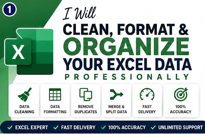 clear and organize you messy excel