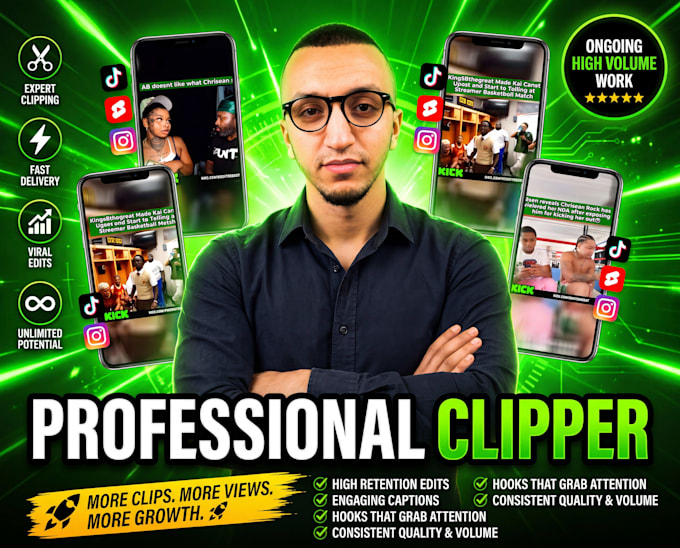 be your professional video clipper kick clipper