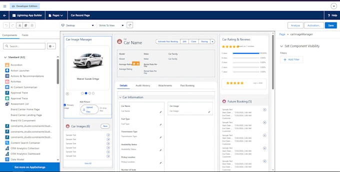 develop custom salesforce lightning web components lwc
