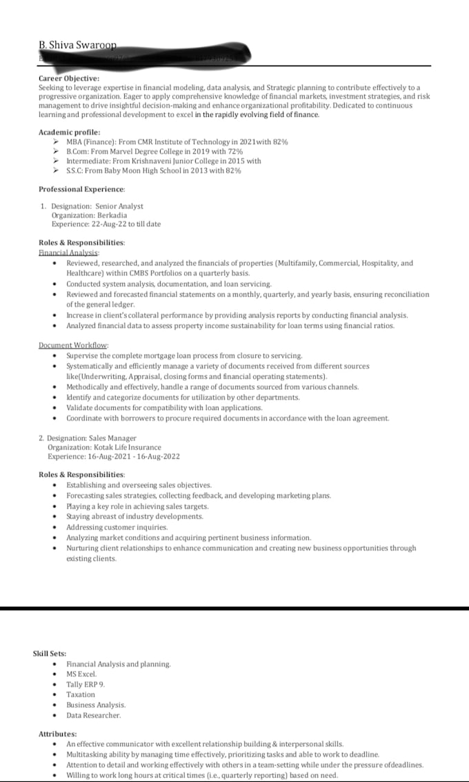 design your resume beautifully