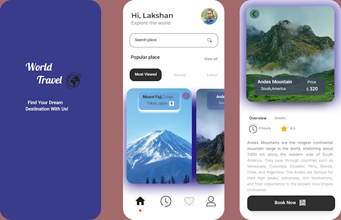 design a modern website UI UX in figma