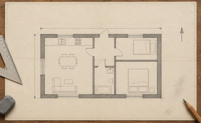create construction plans, architectural drafting, floor plan drawings