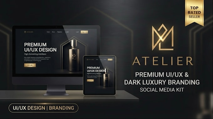 design a professional website or app
