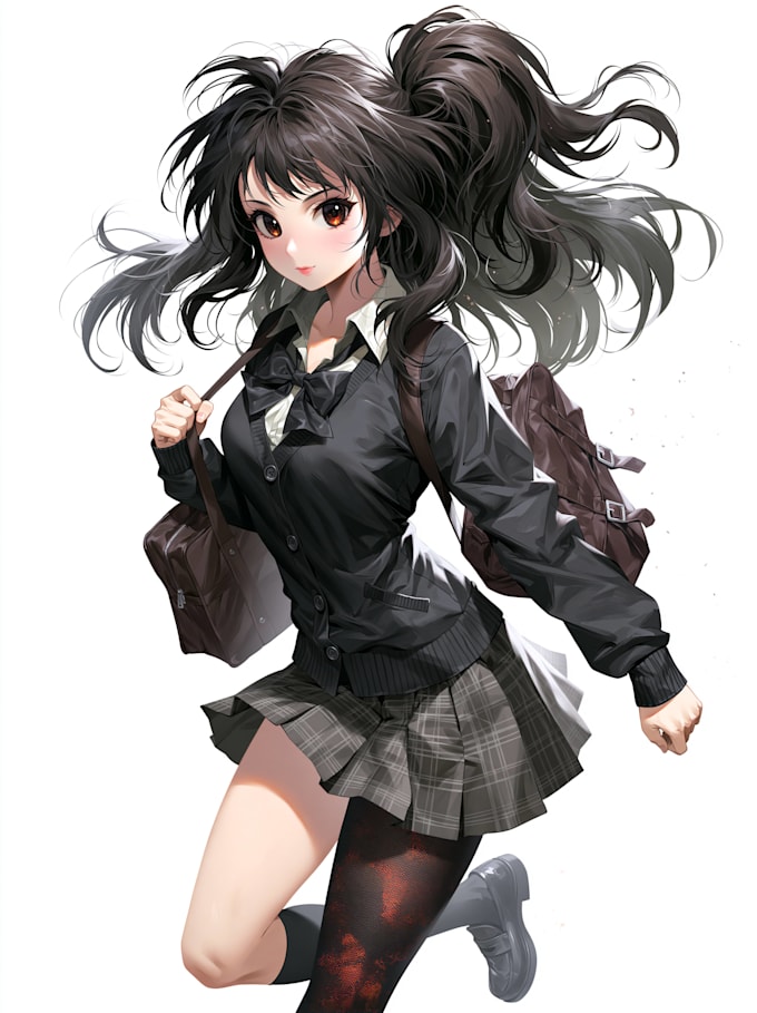 draw anime character or portrait, fanart, oc, pfp