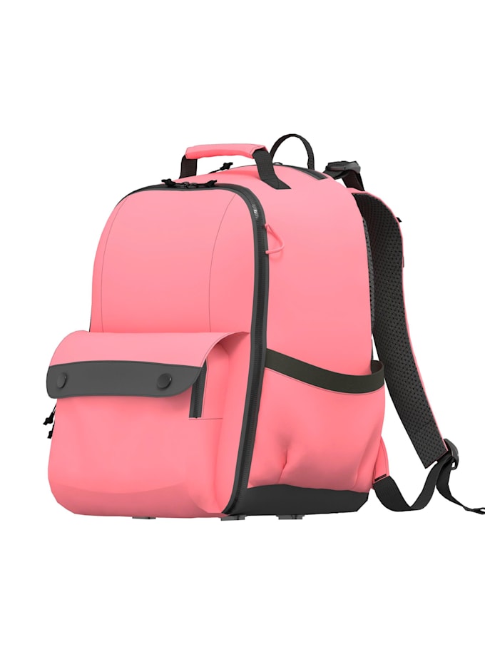 create 3d backpack design and production techpack