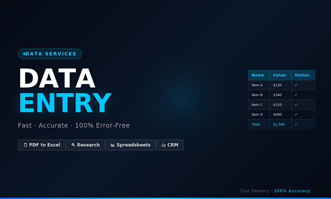 do fast and accurate data entry and copy paste work