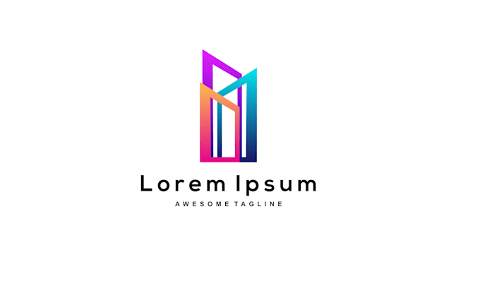 do architecture construction security business door logo