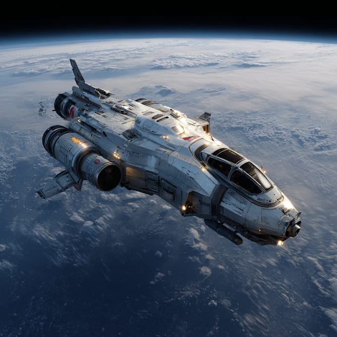 do sci fi spaceship design