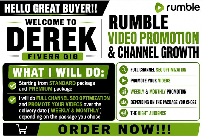 organically promote rumble video rumble channel promotion