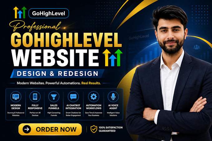 do gohighlevel website design, ghl landing page sales funnel