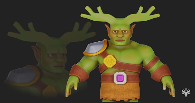 optimized stylized character modelling for your project