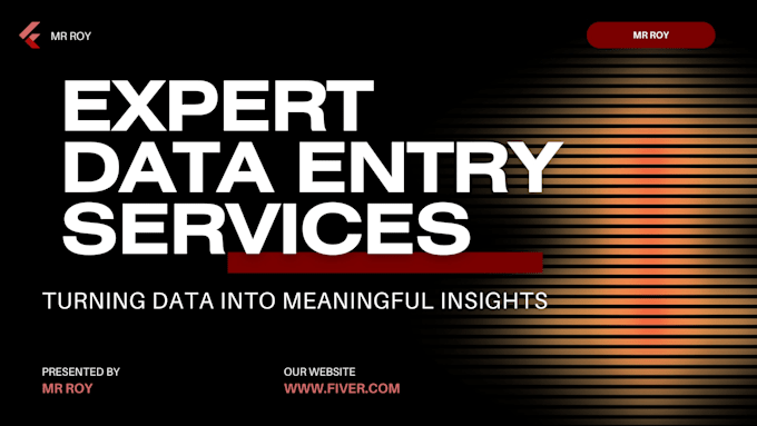 be your expert virtual assistant for data entry