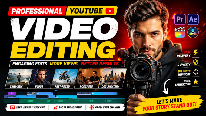 edit your videos for youtube