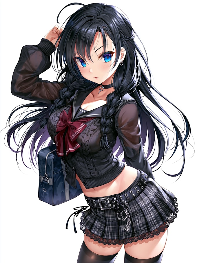 do a anime character