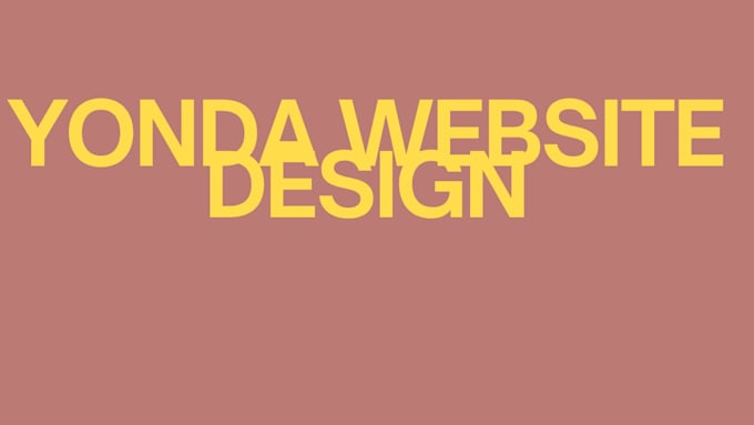 do yonda website design