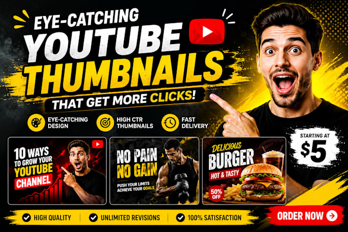 design professional youtube thumbnail in canva