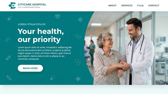 develop pharmacy website, medical website clinic, doctor appointment website