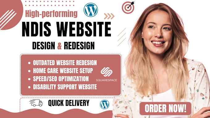 design ndis website, aged care website, disability support website, ngo website