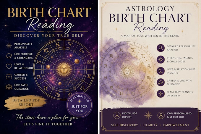 personalized birth chart reading