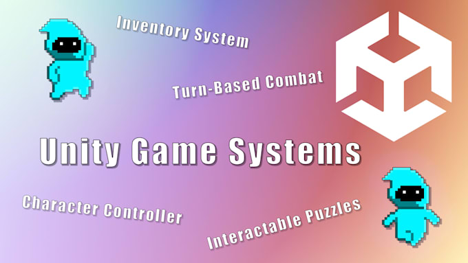 develop game systems and features in unity
