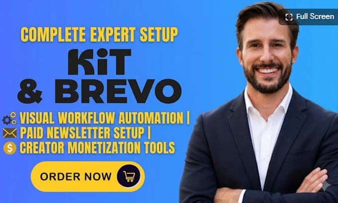 setup kit brevo automation visual workflow paid newsletter creator monetization