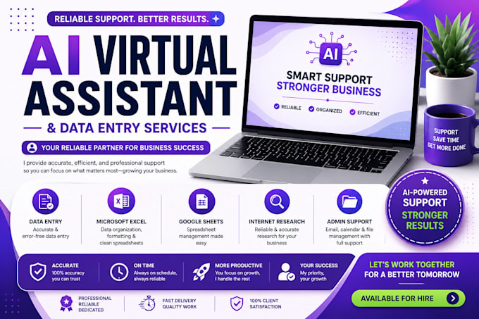 be your reliable ai virtual assistant for business support