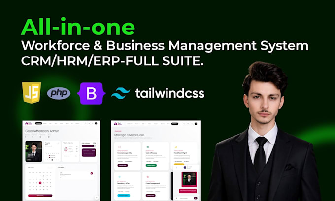 develop custom software all in one workforce business management system