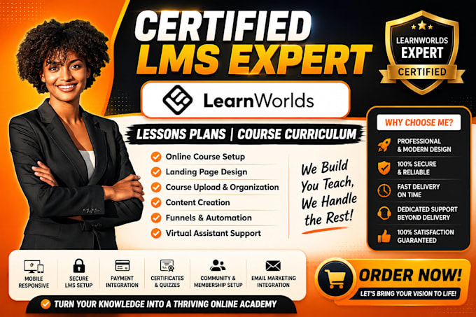 setup learnworlds online course learnworlds website kajabi landing page website