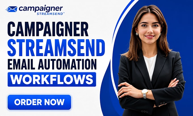 setup campaigner streamsend email automation workflow