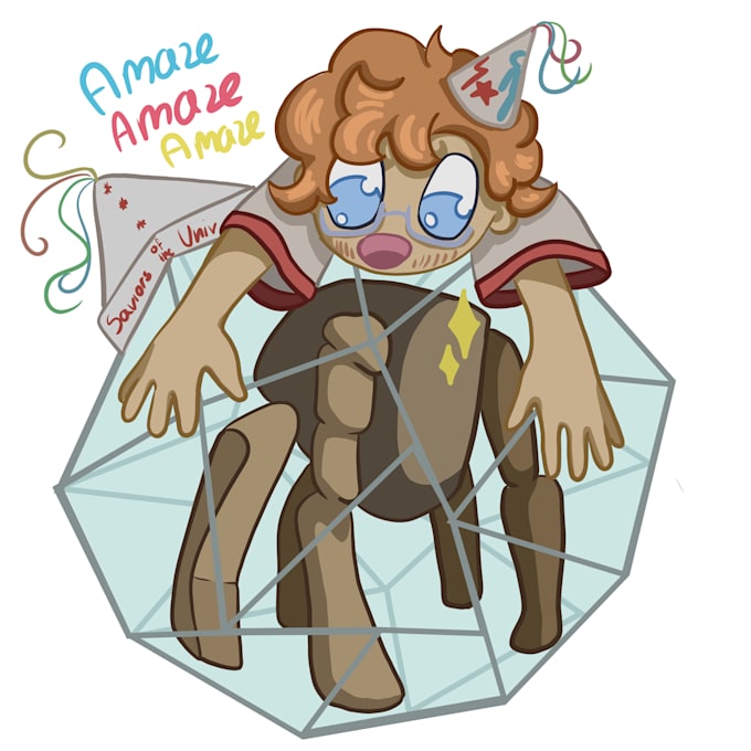 cute chibi art illustration