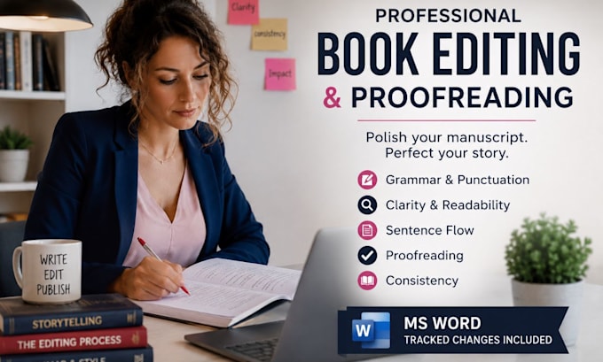 professionally edit and critique your book