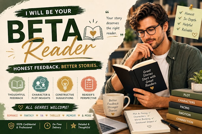 evaluate your amazon kindle book, ebook, kdp,beta read and provide honest review