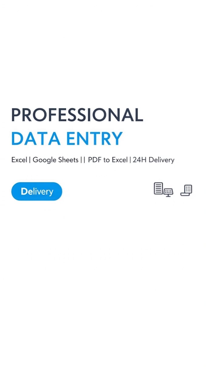 accurate data entry and excel work
