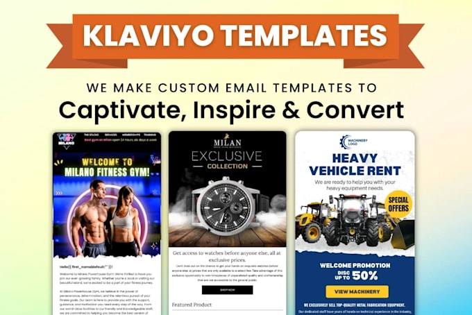 create a klaviyo email template that converts