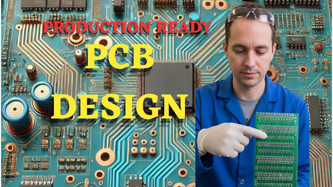 be your pcb design engineer, esp32 pcb layout, schematic, bom and embedded board