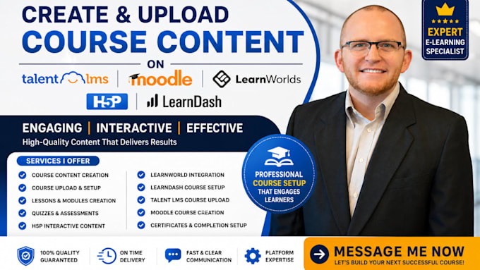 create course content on talent lms learnword moodle learnword h5p and learndash