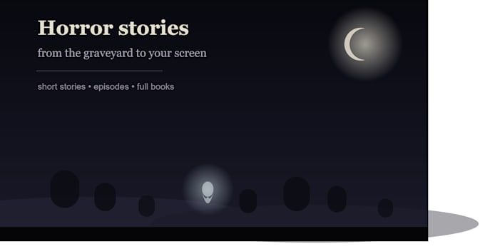 write horror stories and episodic horror book series