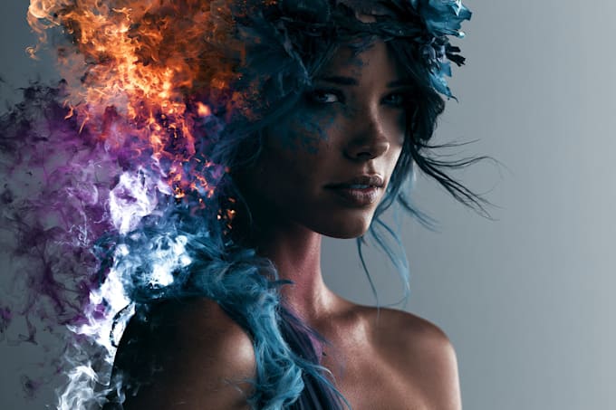 creatively edit, retouch and composite