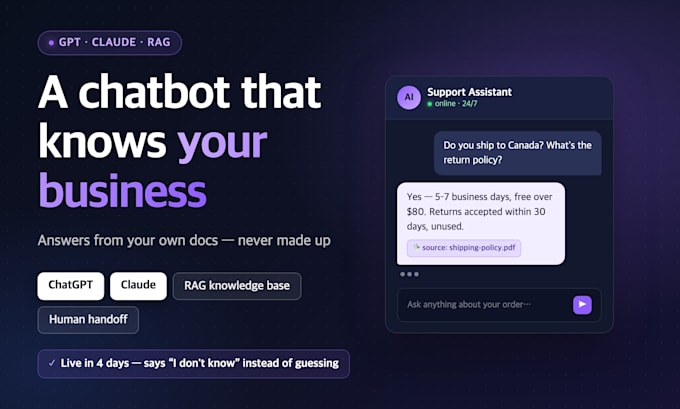 build an ai chatbot with chatgpt or claude for your website