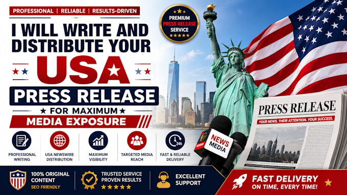 get your USA press release featured across leading media networks