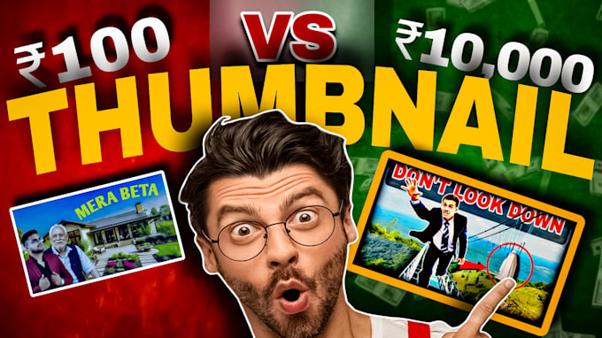 youtube thumbnail designer high CTR