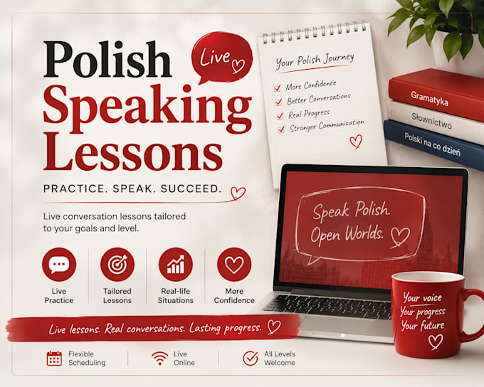 be your polish conversation partner and tutor