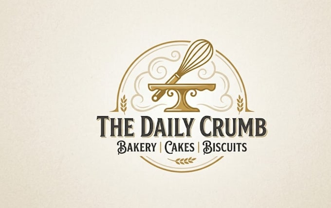 design professional bakery, cake, and biscuit logo