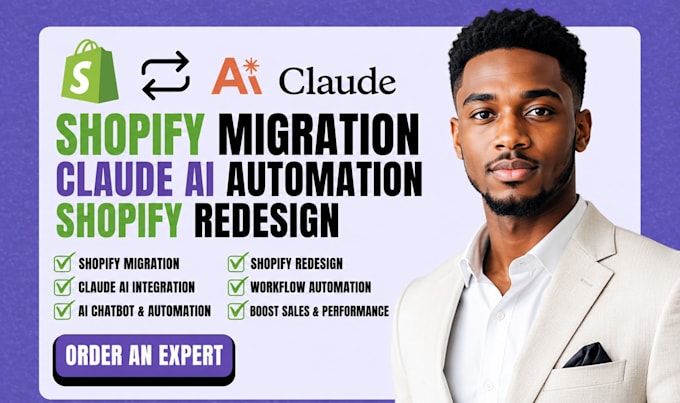 do shopify migration claude developer claude automation and shopify redesign