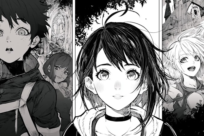 create manga storytelling with dynamic comic panels