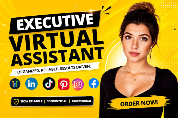 social media manager executive virtual assistant admin personal assistant ghl