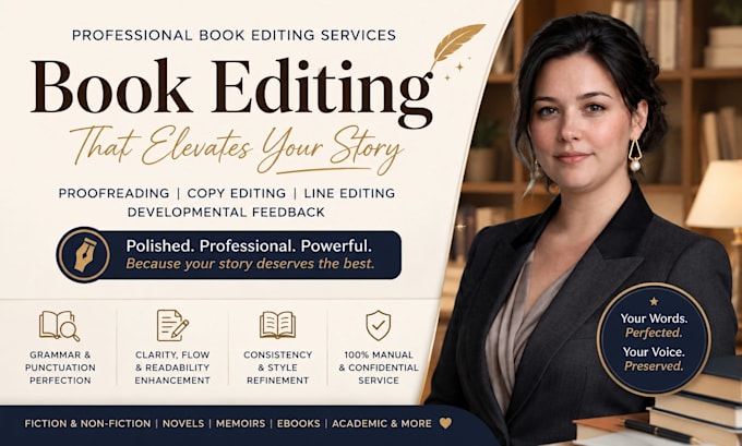 edit, proofread, format, and polish your book for amazon KDP