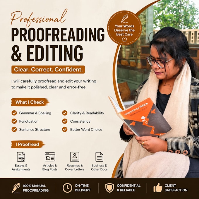 professionally proofread your content