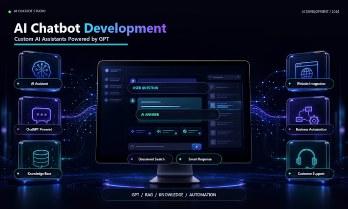 create ai chatbots and knowledge base assistants with chatgpt