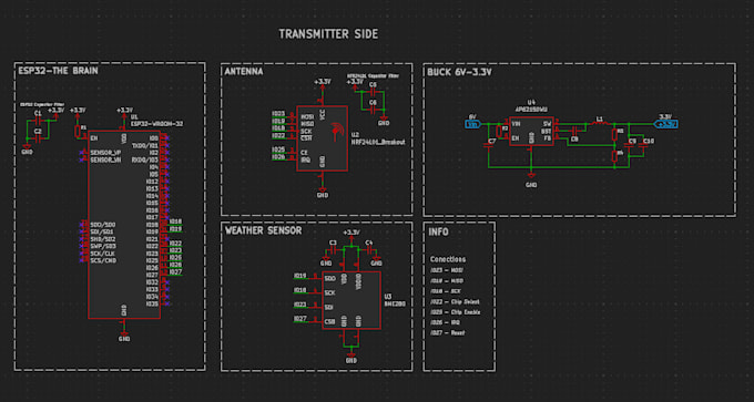 design a professional kicad schematic